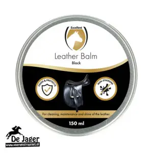 Excellent Horse Leather Balm Zwart