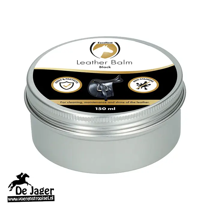 Excellent Horse Leather Balm Zwart - Afbeelding 2