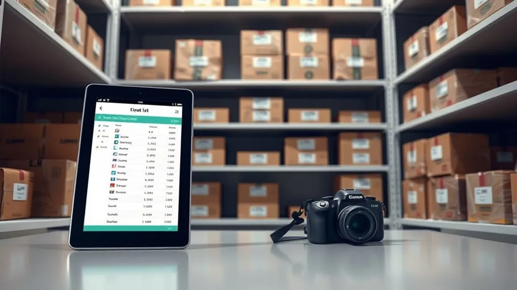 organize and maintain inventory