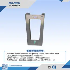Professional medical equipment positioned in a clean, modern clinical setting with neutral lighting