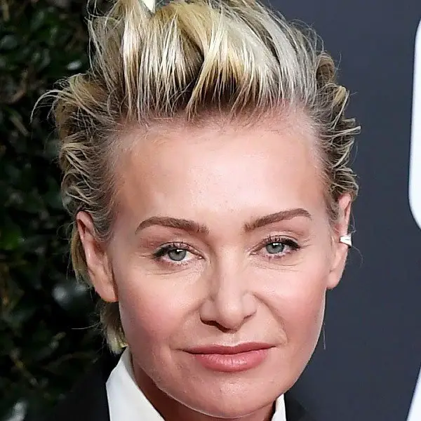 Portia de Rossi-600-01 Portia Lee James DeGeneres known professionally as Portia de Rossi, is an Australian-American actress.