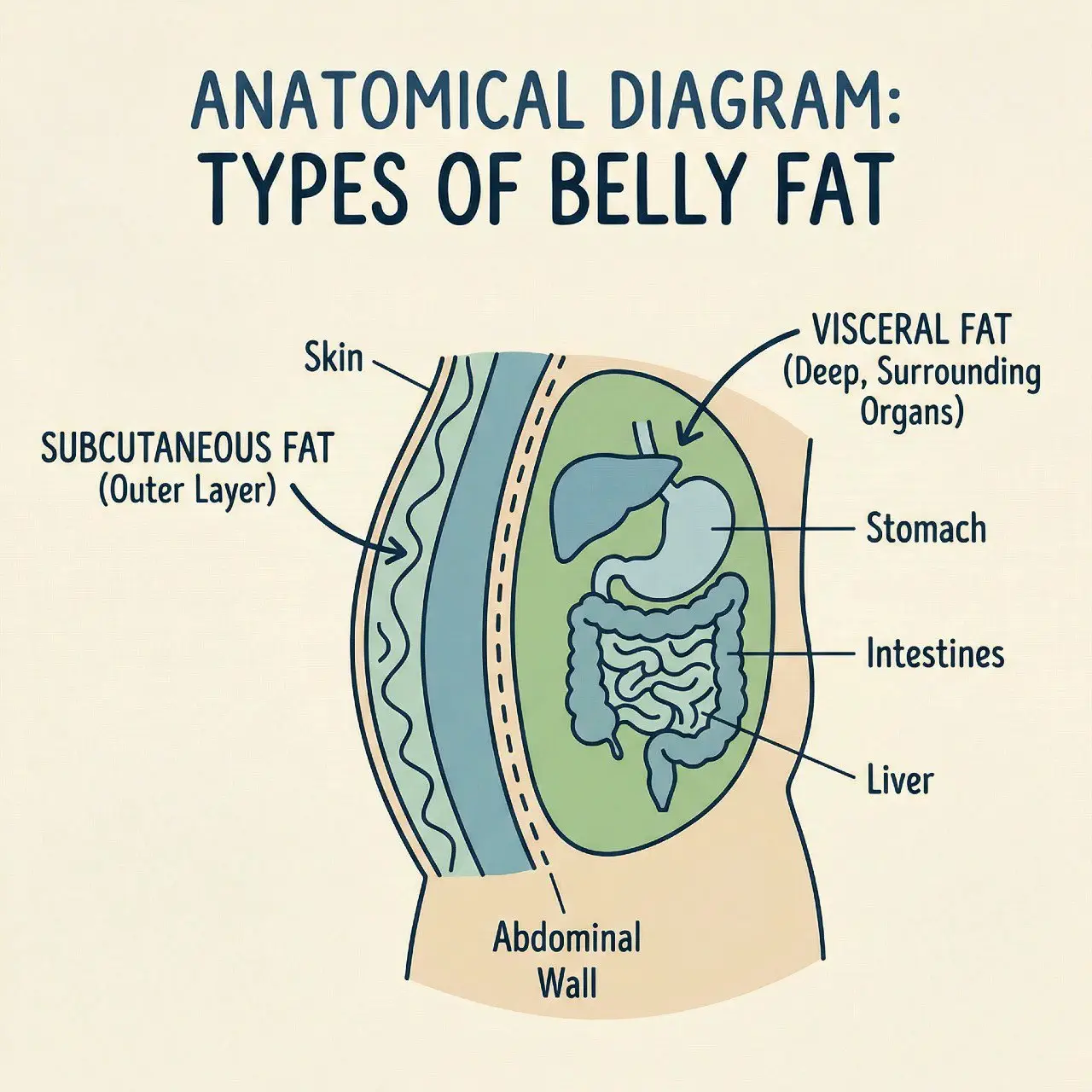 Evidence-Based, Hormone-Aware Strategies To Reduce Stubborn Belly Fat Without Extreme Diets or Quick Fixes