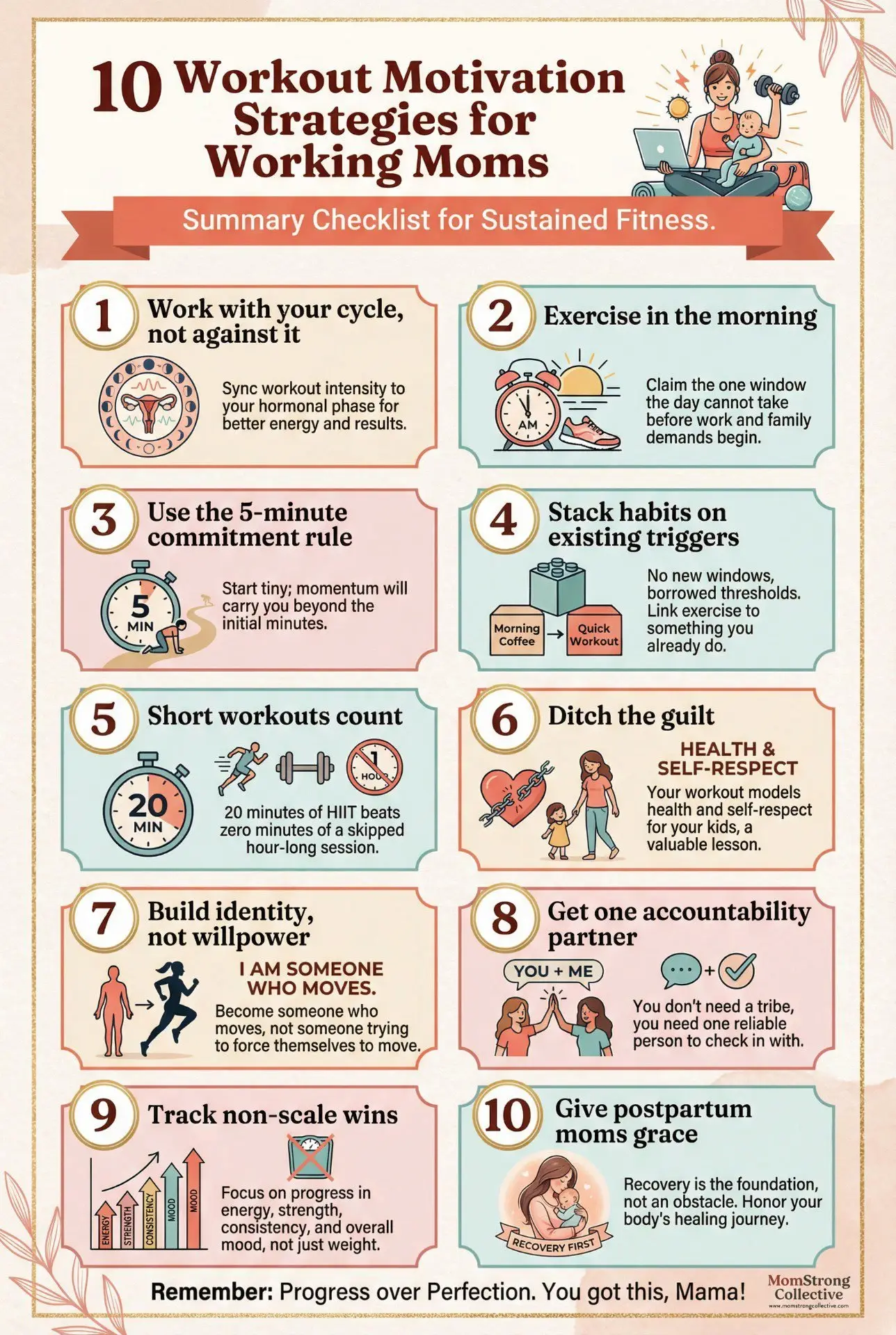 Practical Strategies To Build Sustainable Workout Motivation For Working Moms-07 Overcoming The Time Crunch With Quick Workout Motivation For Working Moms