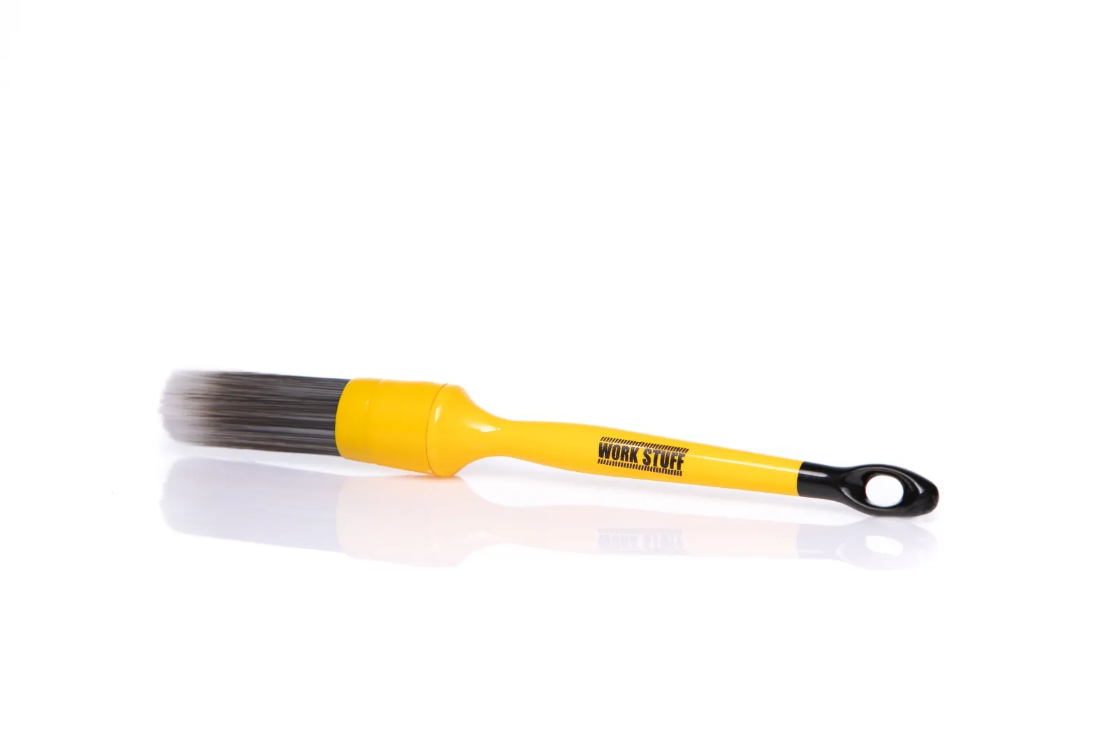 pincel detailing grey 24mm para limpiar llantas o prelavado