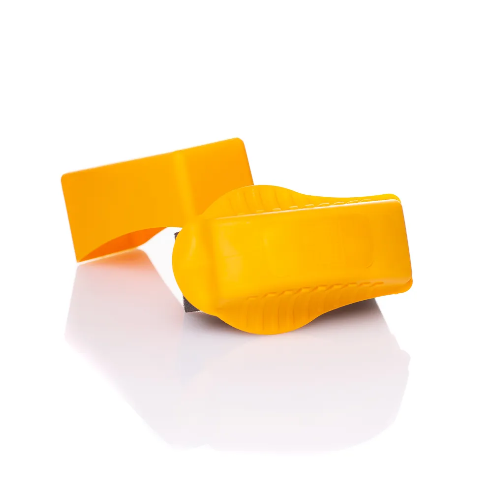 High-quality Tire Dressing Applicator - sponge and plastic handle.