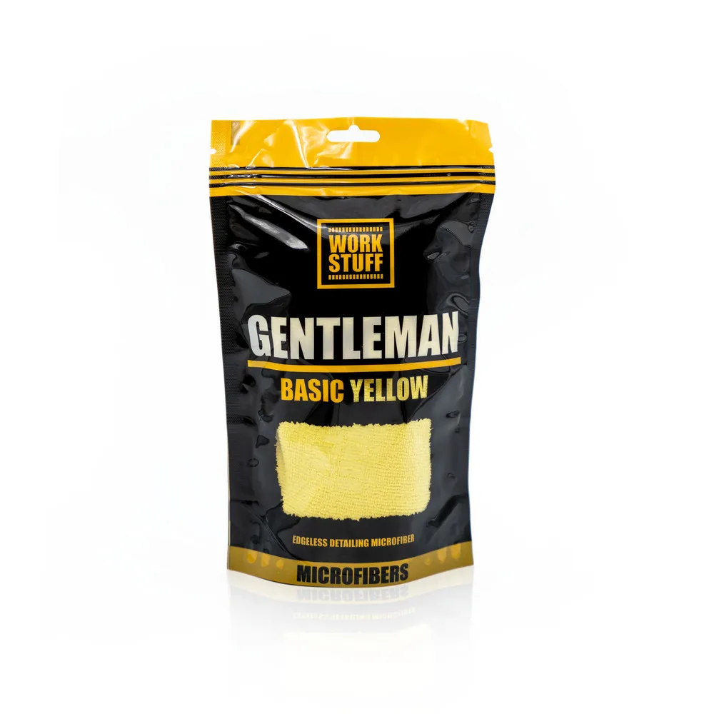 GENTLEMAN Basic Microfiber Yellow - Efficient Car Cleaning and Maintenance by WORK STUFF