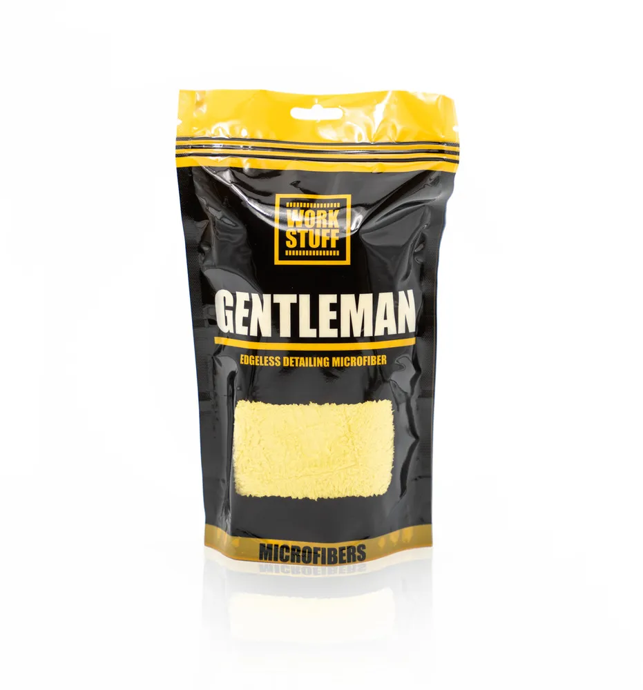 Gentleman 500 GSM microfiber towel for car detailing