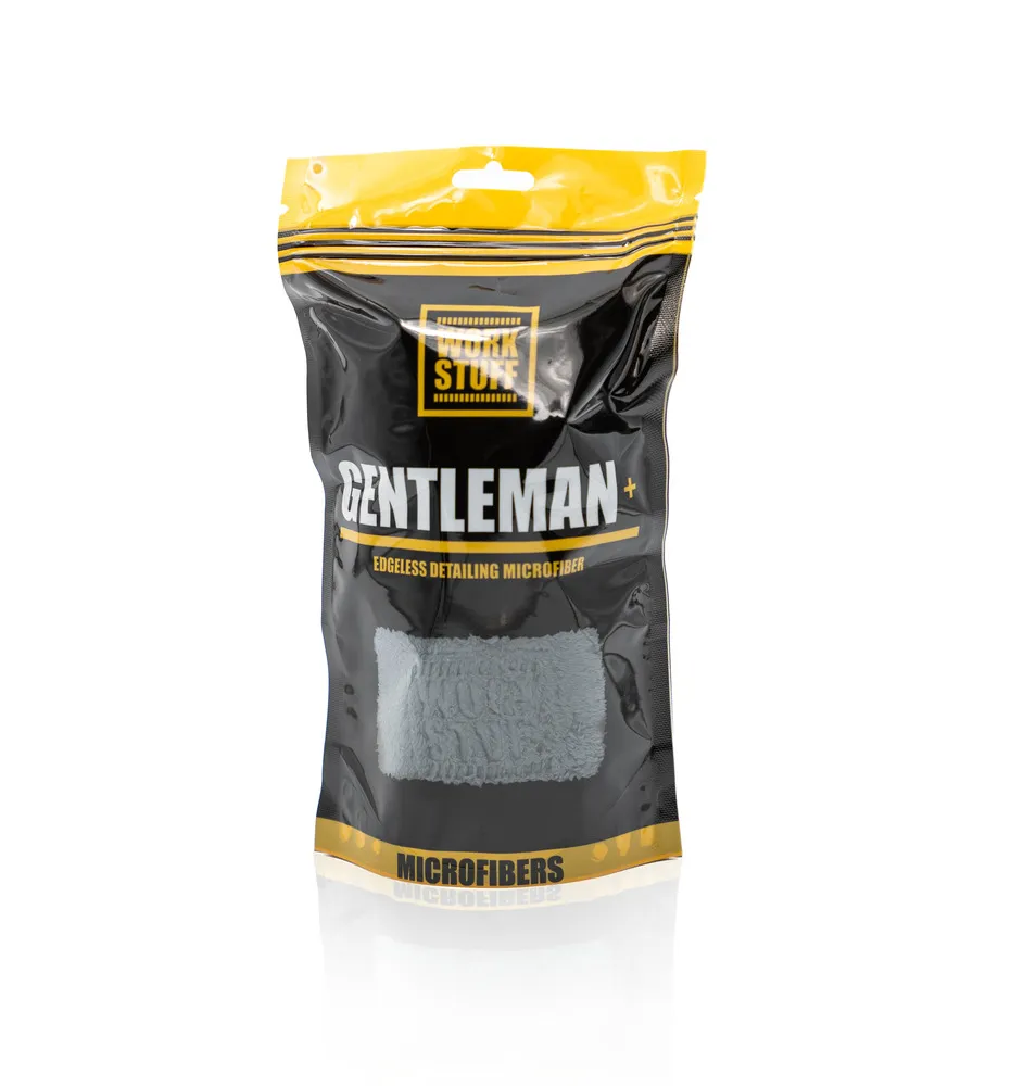 Gentleman Plus 600 GSM microfiber towel for car detailing