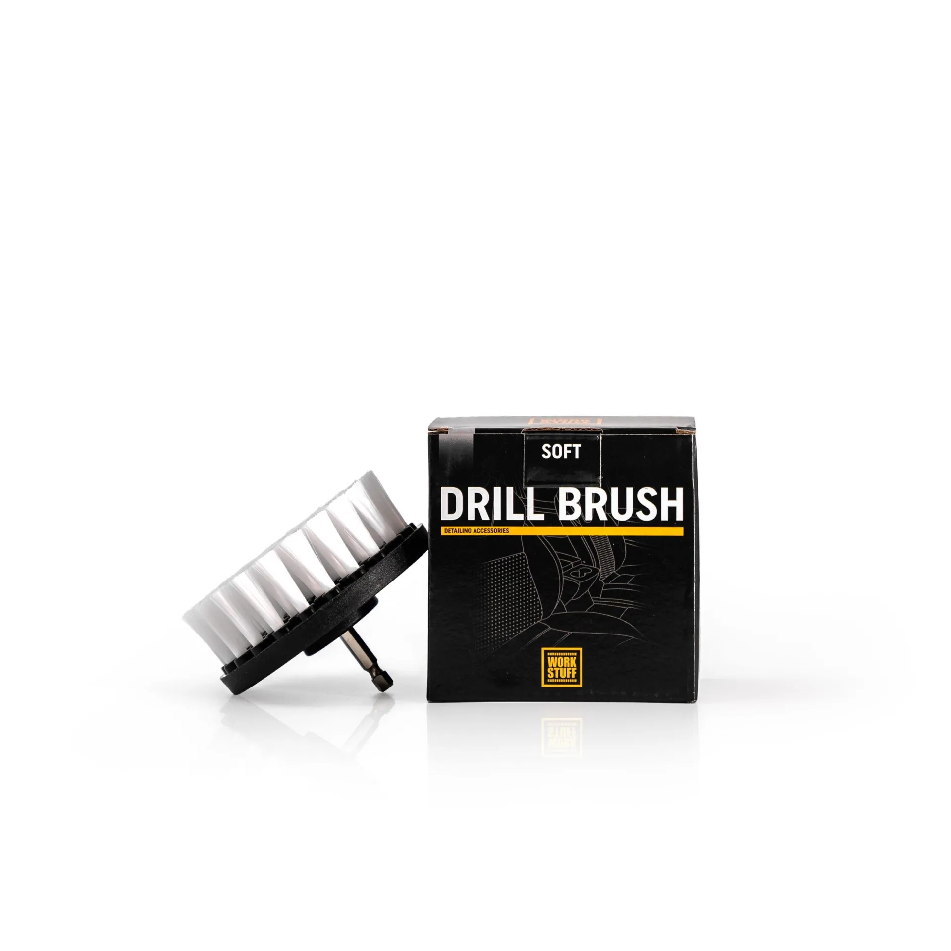 szczotka Drill Brush do czyszczenia tapicerki samochodowej, dywaników, wykładzin