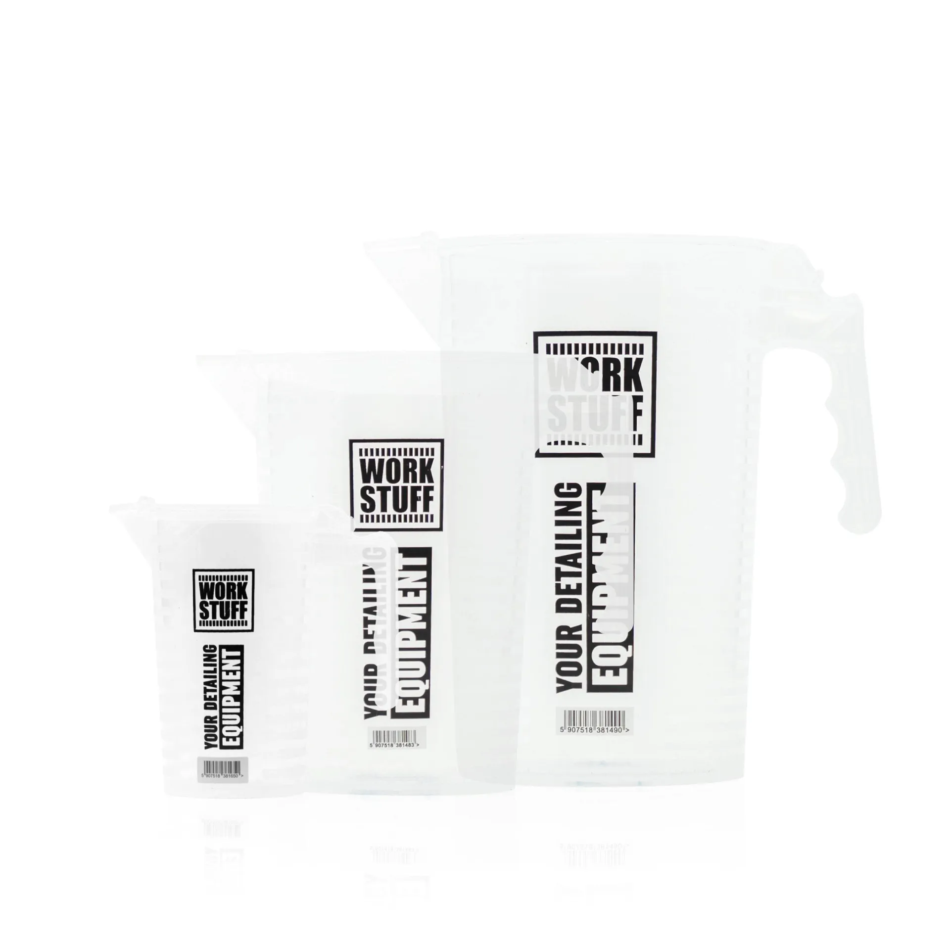 Detailing measuring cup for chemical dilution 100ml 500ml 1000ml