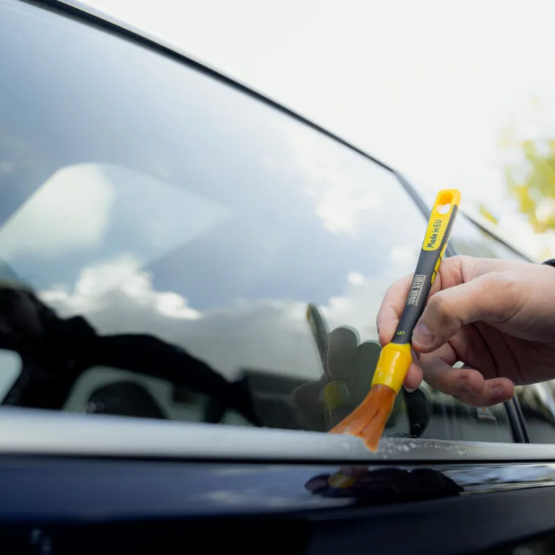 rubber brush work stuff cleaninig car window