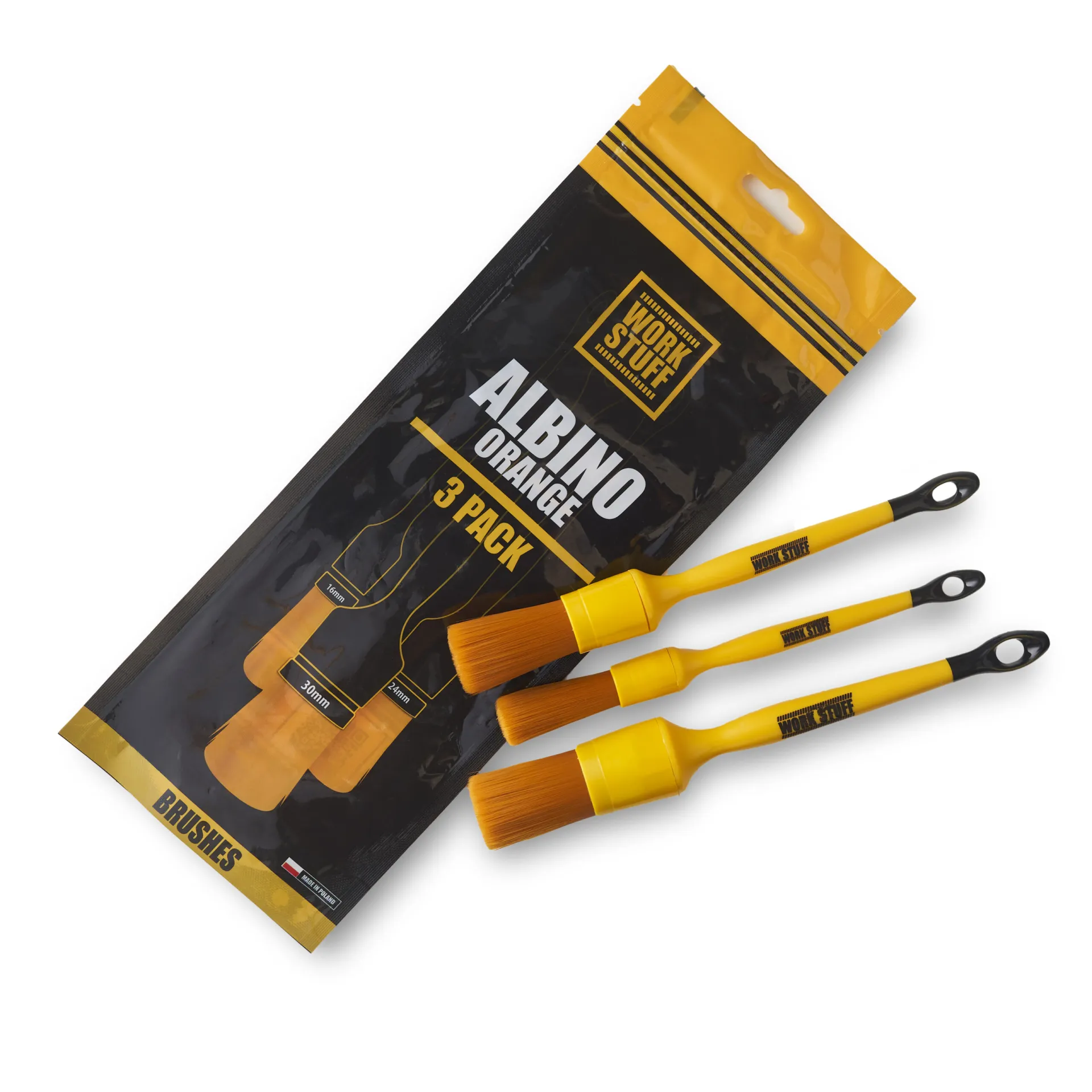 Orange Brush 3-Pack