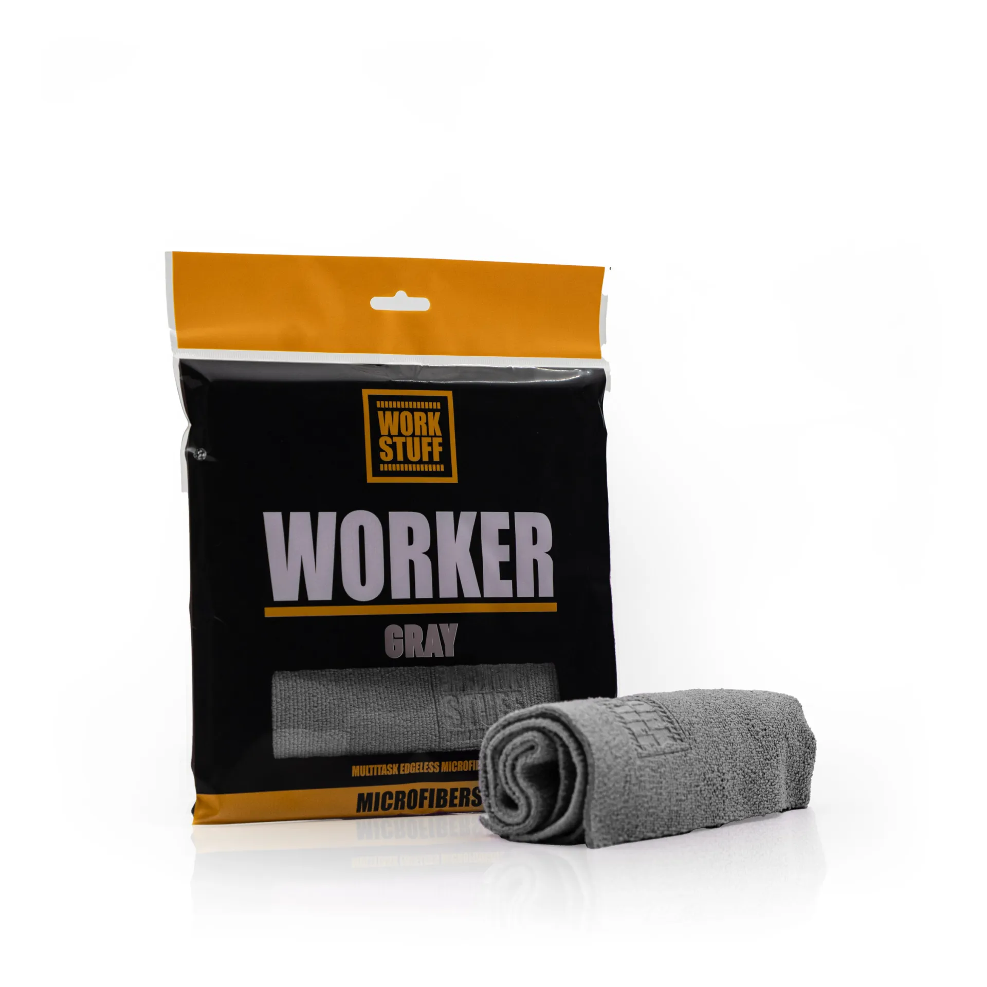 Worker grey 1 pack microfiber towel