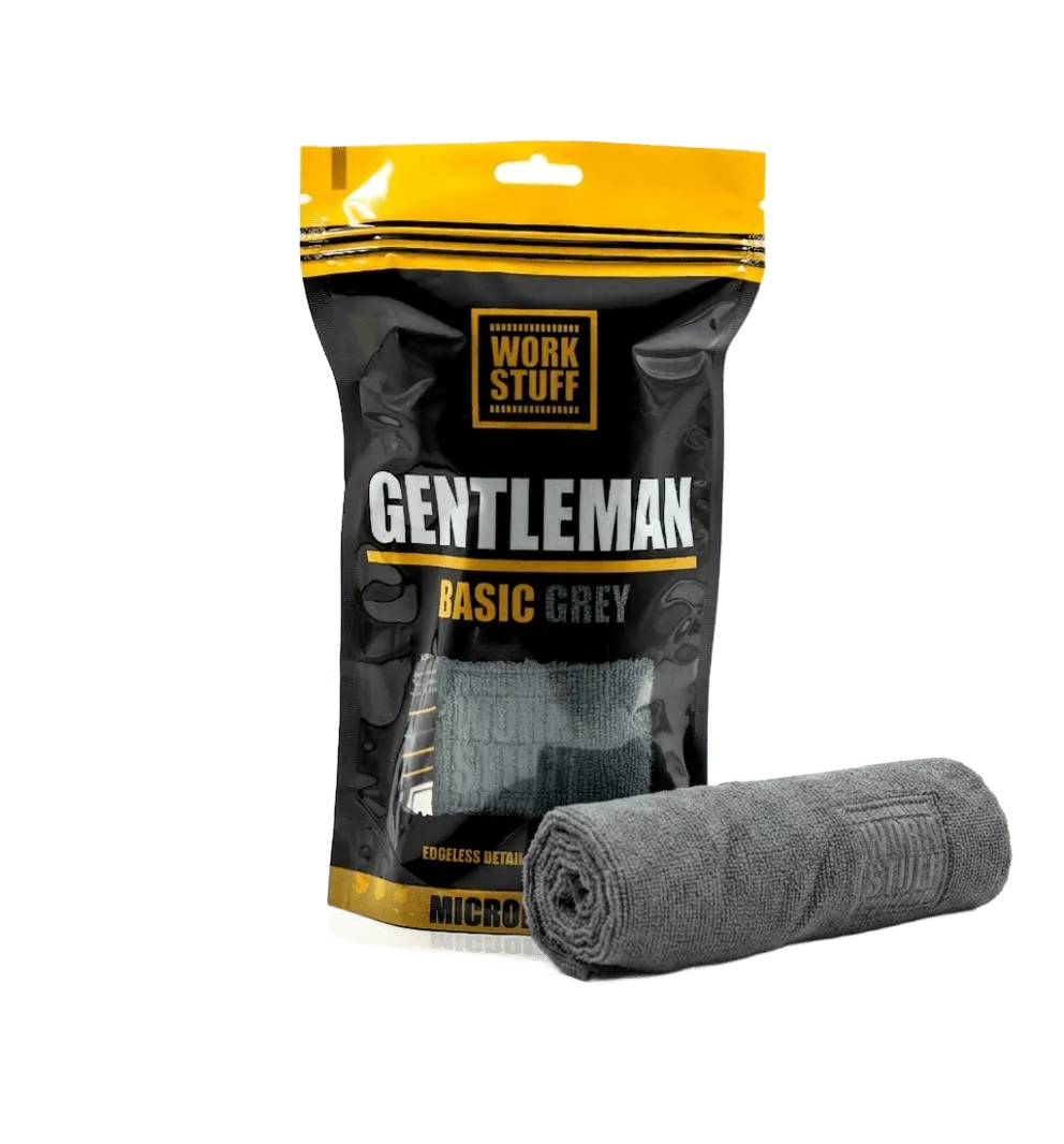 Gentleman Basic 350 GSM microfiber towel grey