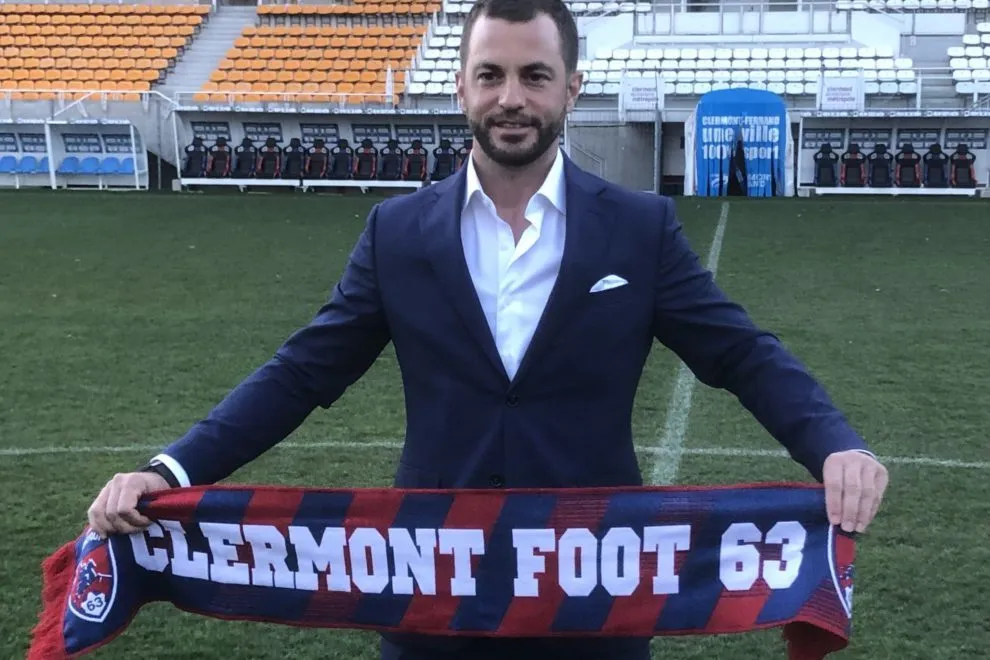 2019, Ahmet Schaefer, nouveau président du Clermont Foot 63 / photo Julien Oury
