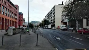 Avenue de l'Union Soviétique depuis vue depuis l'Avenue Michelin l'avenuesens nord