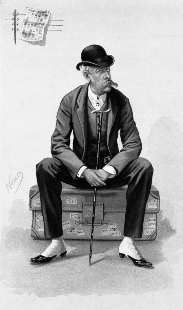 Gordon Bennett Jr, le père de la compétition. Coll. Patrice Besqueut