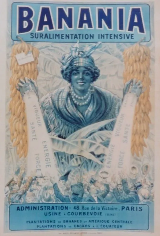 1914 – La première pub Banania, publiée par le quotidien illustré Excelsior. © Musée de Courbevoie