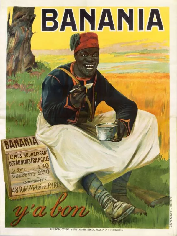 1915 – Le fameux tirailleur sénégalais, en tenue de parade. © BnF