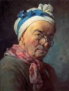Chardin, pastel, Autoportrait aux besicles