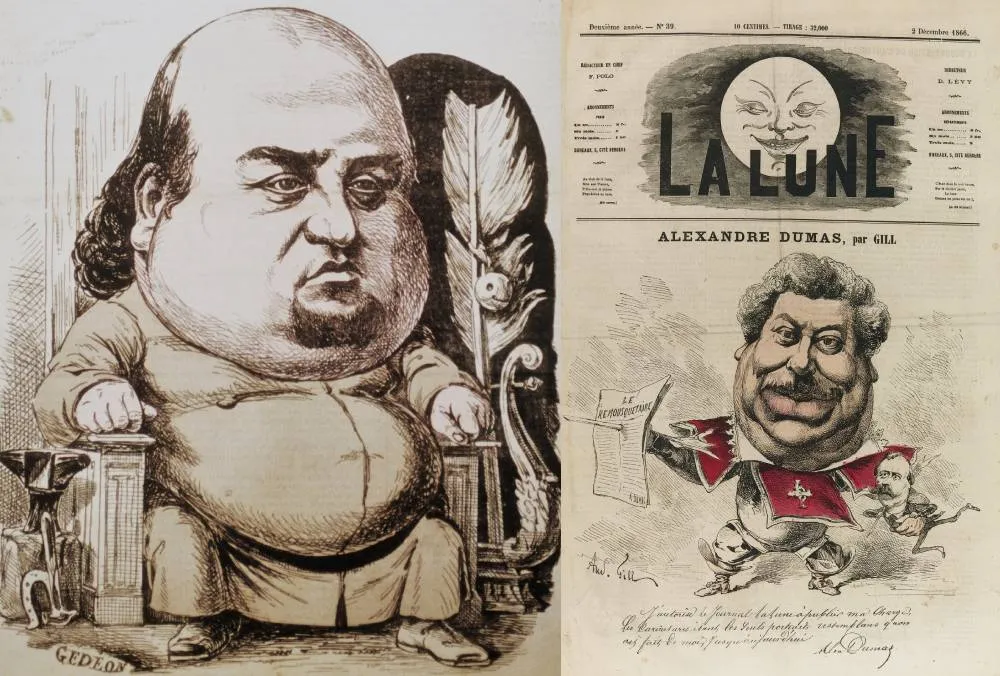 Francisque Bathol, maréchal-ferrant clermontois et Auvergnat militant.L’Auvergnat n° 2 - Coll. A.-S. Simonet - Photo Annette Jourde (†) - DP / L’un des « seuls portraits ressemblant » d’A. Dumas ! La Lune, n° 39, 2 décembre 1866 - © BnF