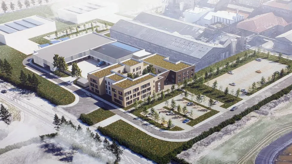 Futur siège GRDF Clermont / Illustration CRR Ecriture Architecturale