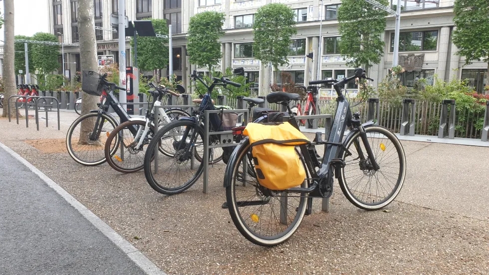 Vélos stationnés Photo 7 Jours à Clermont