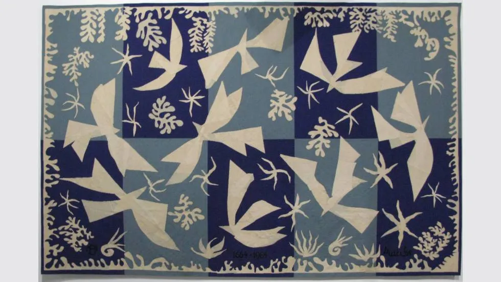 Matisse, "Polynésie, La Mer", 1972 Tapisserie, Collection Mobilier National / Photo 7 Jours à Clermont