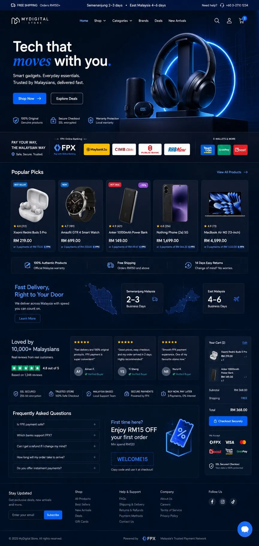 My Digital eCommerce website design by Artbreeze