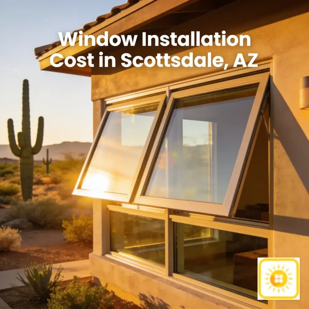 Window Installation Cost in Scottsdale, AZ