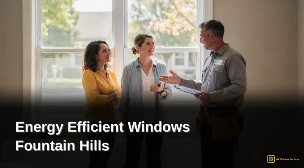 Energy-Efficient Windows in Fountain Hills, AZ: SRP Rebates & How to Save