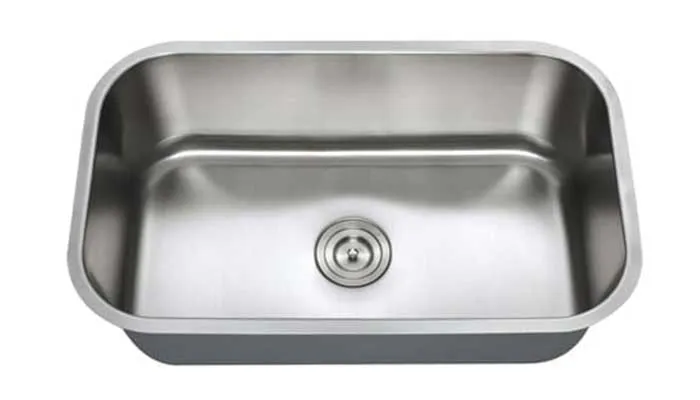SIS-105-16 URSA โ Big single bowl stainless steel kitchen sink