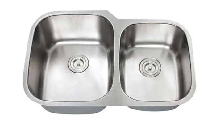 SIS-201-16 ORION โ 1-3/4 Double bowl kitchen sink 16 gauge