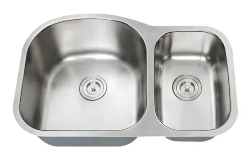 SIS-203 HERCULES – 1-1/2 Double bowl kitchen sink