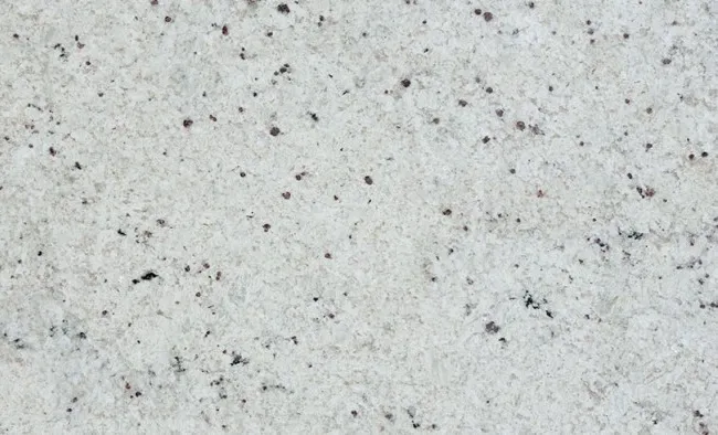 Colonial White Granite Color absolute black