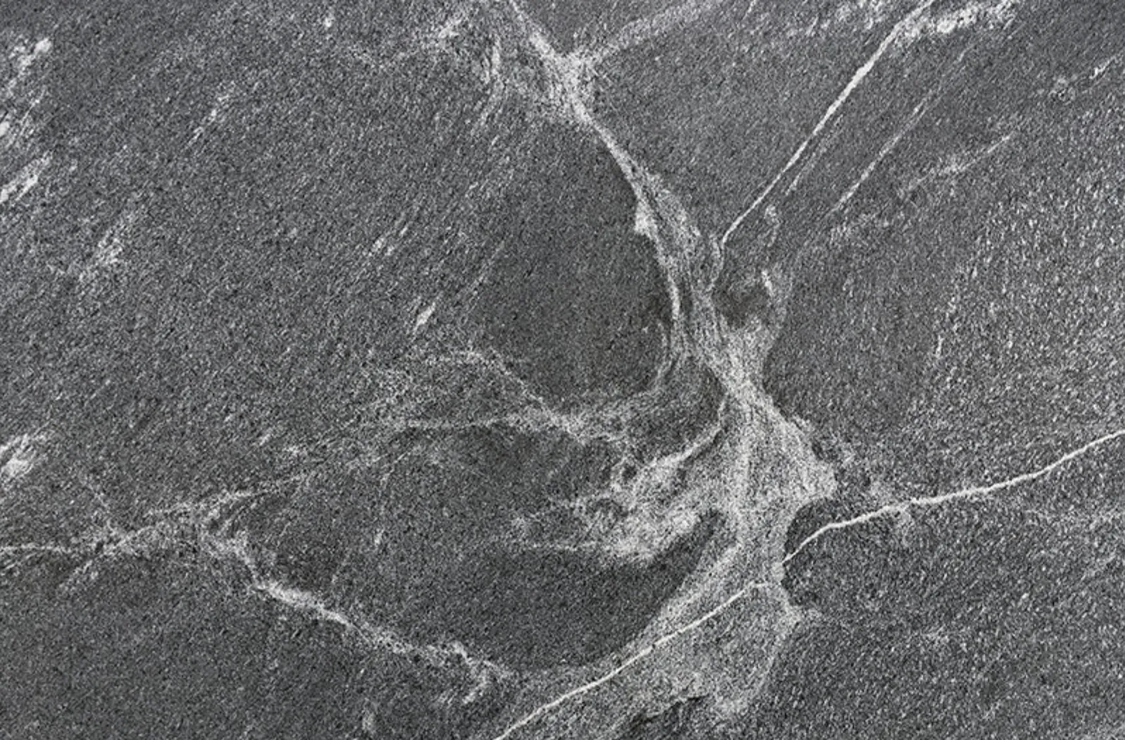 Silver Gray Granite Color absolute black