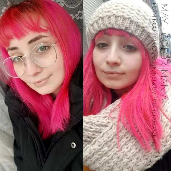 Merci May :) Coloration Cheveux Rose Fluo UV – Stargazer | Color-Mania