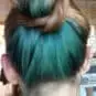 Merci Emma ! Coloration Cheveux Vert Alpin - Directions sur base châtain clair