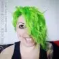 Merci @coffin_rock :) Coloration Cheveux Vert Electric Lizard UV - Manic Panic | Color-Mania