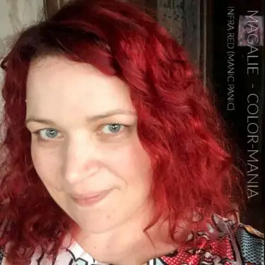 Merci Magalie :) Coloration Cheveux Infra Rouge Red - Manic Panic | Color-Mania