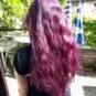 Merci Melanie :) Coloration Cheveux Violet Deep Purple Dream – Manic Panic - Base blond fonce non decoloree | Color-Mania