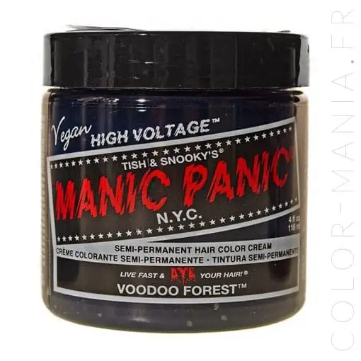 Coloration Cheveux Vert Voodoo Forest - Manic Panic | Color-Ma