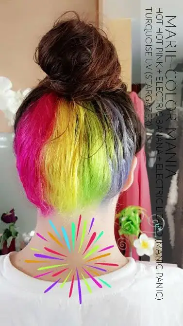 Coloration Cheveux Vert Electric Lizard UV - Manic Panic – Image 20