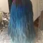Merci Seiren :) Coloration Cheveux Violet Prune et Bleu Minuit – Directions, Pointes Atomic Turquoise - Manic Panic