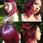 Coloration Cheveux Rouge Rose - Directions
