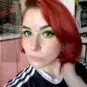 Merci @miss_swisswolfqueen :) Coloration Cheveux Rouge