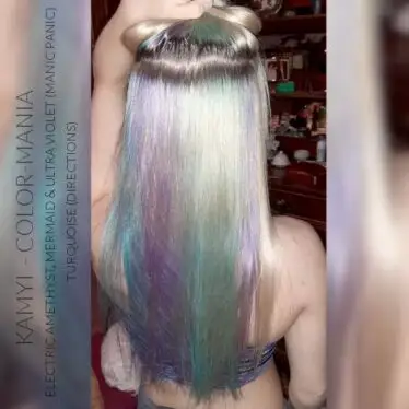 Merci Kamyi :) Coloration Cheveux Violet Electric Amethyst - Manic Panic | Color-Mania