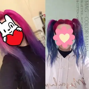 Merci Mag :) Coloration Cheveux Rose Hot Hot Pink UV - Manic Panic | Color-Mania