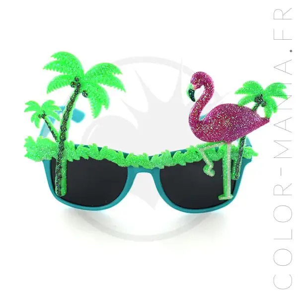 Lunettes Fantaisie Tropical | Color-Mania