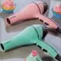 Sèche-Cheveux Professionnel « Slim » Rose Pastel et Vert Menthe | Color-Mania